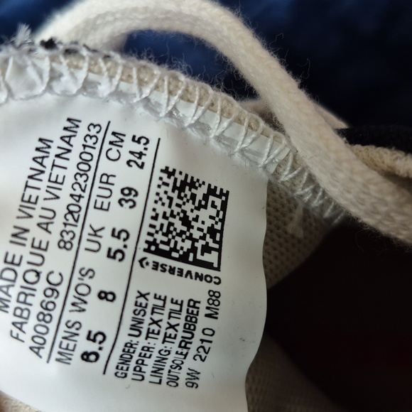 Converse Run Star Legacy CX High Tops In Black Size 6.5M/8W, New In Box - Picture 5 of 14